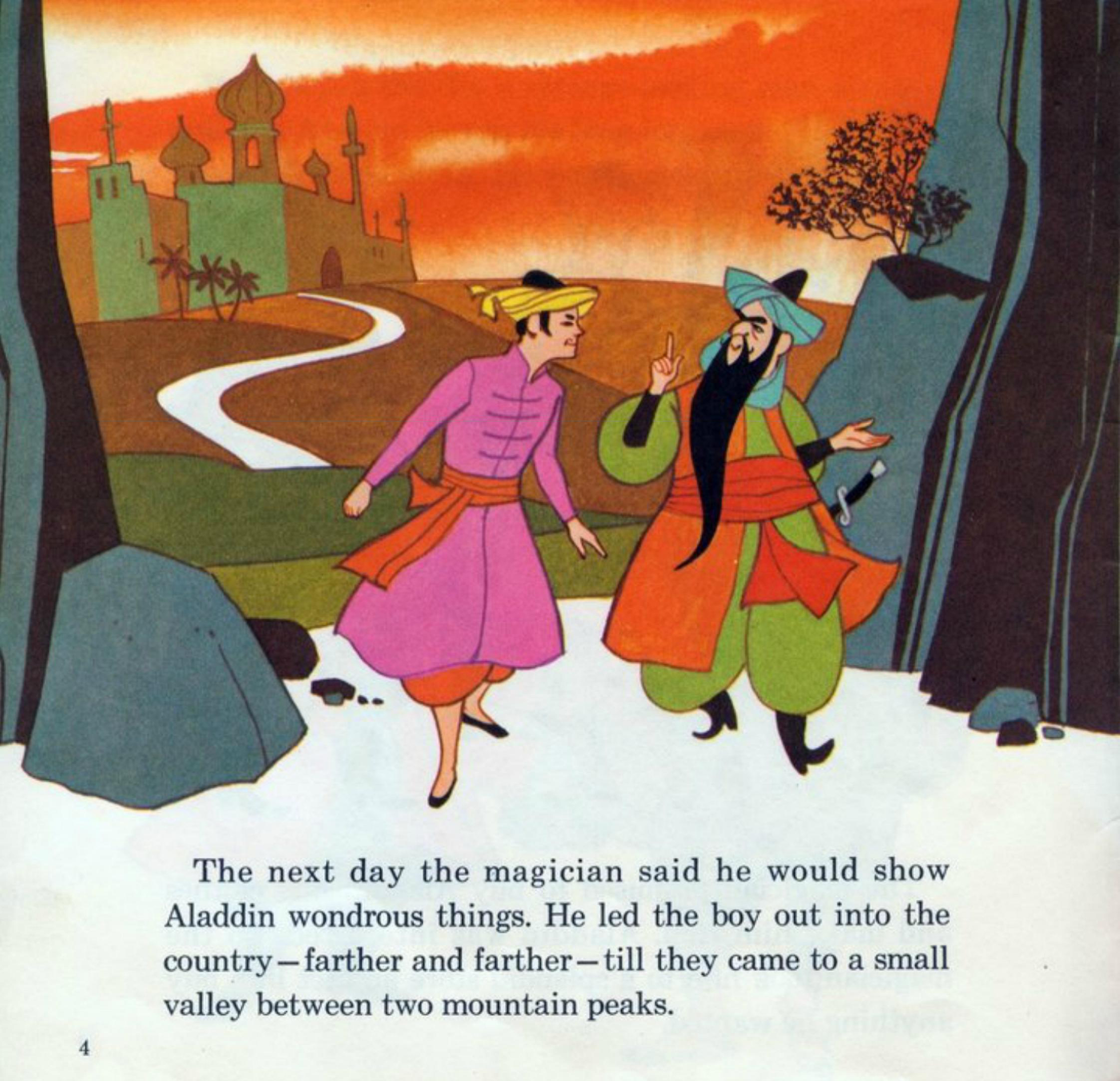 Aladdin and His Lamp (06),绘本,绘本故事,绘本阅读,故事书,童书,图画书,课外阅读